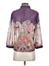 Coldwater Creek 100% Polyester Purple 3/4 Sleeve Blouse Size S - photo 2