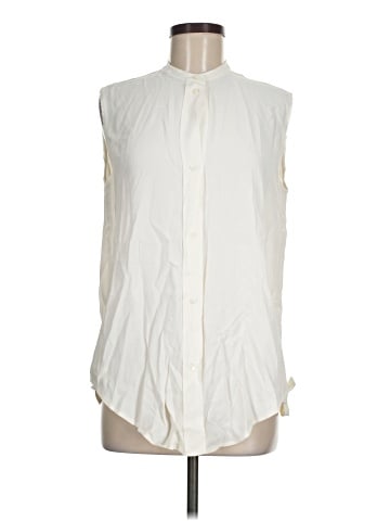 Helmut Lang Sleeveless Button-Down Shirt (view 1)