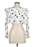 Unbranded White 3/4 Sleeve Blouse Size L - photo 1
