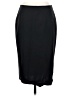 Theory Solid Black Wool Skirt Size 4 - photo 1