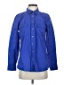 Gap 100% Cotton Polka Dots Blue Long Sleeve Button-Down Shirt Size S - photo 1