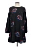 Dex 100% Polyester Paisley Black Casual Dress Size XS - photo 1