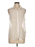 Lucky Brand 100% Polyester Ivory Sleeveless Blouse Size M - photo 1
