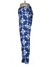 Barbara Erickson Print Blue Casual Pants Size 8 - photo 5