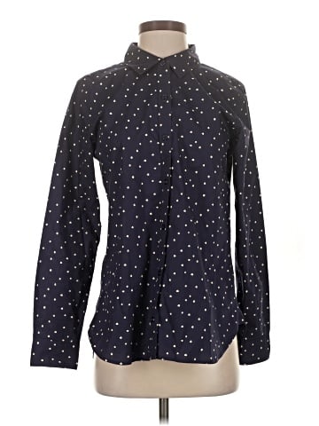 Garnet Hill Long Sleeve Button-Down Shirt (view 1)