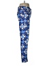 Barbara Erickson Print Blue Casual Pants Size 8 - photo 4