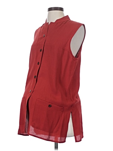 Diane von Furstenberg Sleeveless Button-Down Shirt (view 1)