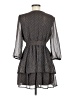 Mimi Chica Polka Dots Gray Casual Dress Size M - photo 2