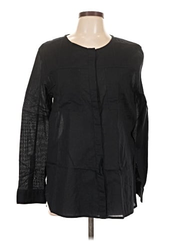 CALVIN KLEIN JEANS Long Sleeve Blouse (view 1)