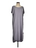 Double Zero Solid Gray Casual Dress Size S - photo 1