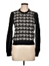 Joie Houndstooth Black Pullover Sweater Size L - photo 1