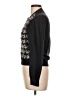 Joie Houndstooth Black Pullover Sweater Size L - photo 5