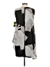 Ignite 100% Polyester Graphic Gray Cocktail Dress Size 6 - photo 2