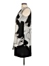 Ignite 100% Polyester Graphic Gray Cocktail Dress Size 6 - photo 5