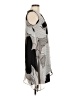 Ignite 100% Polyester Graphic Gray Cocktail Dress Size 6 - photo 4