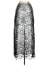 Rabanne Metallic Silver Formal Skirt Size EU 34 / US 4 - photo 2