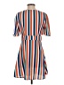 Shein 100% Polyester Stripes Blue Casual Dress Size S - photo 2