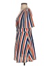 Shein 100% Polyester Stripes Blue Casual Dress Size S - photo 5