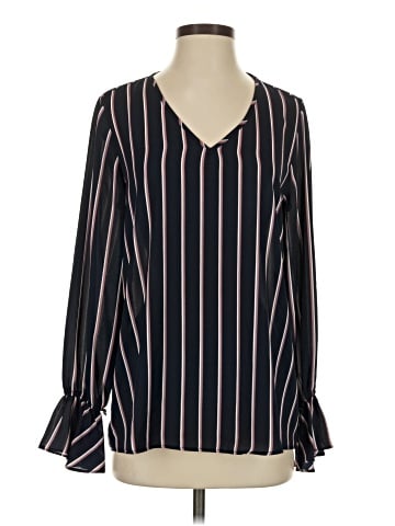 Three Eighty Two Long Sleeve Blouse (view 1)