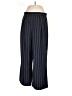 L.K. Bennett 100% Polyester Stripes Blue Dress Pants Size 10 - photo 1