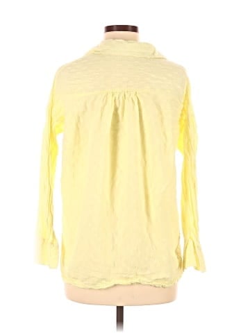 Unbranded 3/4 Sleeve Button-Down Shirt (view 2)
