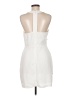 Fable 100% Polyester Stars Ivory Cocktail Dress Size M - photo 2