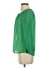 Cynthia Rowley Green 3/4 Sleeve Blouse Size XS - photo 5