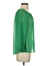 Cynthia Rowley Green 3/4 Sleeve Blouse Size XS - photo 4