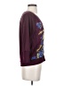 Tiny Floral Burgundy 3/4 Sleeve Top Size S - photo 4