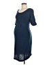 Rosie Pope Blue Casual Dress Size Med Maternity - photo 1