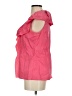 BCBGMAXAZRIA Solid Pink Sleeveless Blouse Size S - photo 5