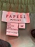 Papell 100% Silk Solid Green Silk Skirt Size 16 Petite - photo 4