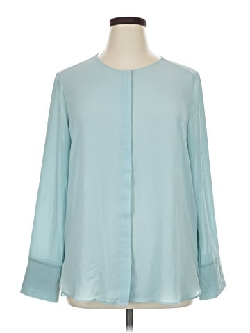 Rose + Olive Long Sleeve Blouse (view 1)