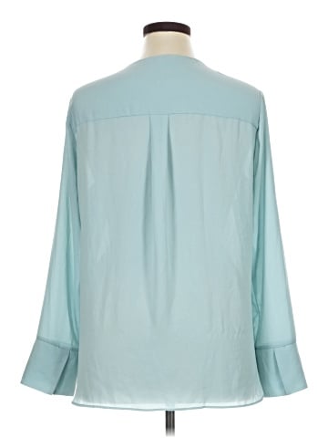 Rose + Olive Long Sleeve Blouse (view 2)