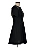 BCBGeneration Solid Black Cocktail Dress Size 6 - photo 4