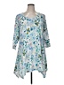French Bazaar Blue Casual Dress Size XL - photo 1