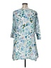 French Bazaar Blue Casual Dress Size XL - photo 2