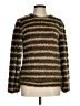 Kenneth Cole New York 100% Polyester Stripes Brown Pullover Sweater Size EU 38 / US 8 - photo 1