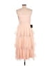 Lulus 100% Polyester Pink Cocktail Dress Size M - photo 2