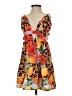 Shein Tropical Orange Cocktail Dress Size 2 - photo 1