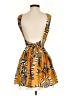 Thakoon Addition 100% Polyester Print Yellow Casual Dress Size 2 - photo 2