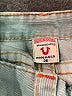 True Religion 100% Polyester Hearts Teal Jeans Size 26 waist - photo 6
