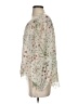 Joie 100% Polyester Floral Ivory 3/4 Sleeve Blouse Size S - photo 5