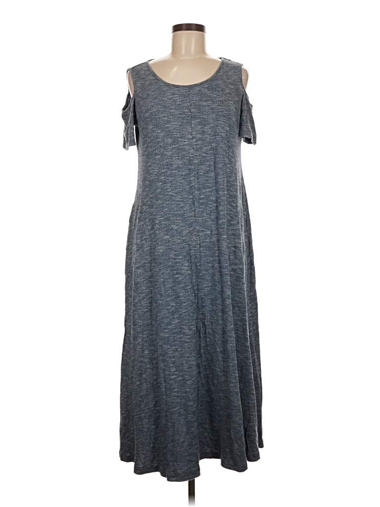 Pre-owned Soft Surroundings Casual Dress In Gray