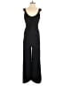 Shape FX Solid Black Jumpsuit Size 8 - photo 1