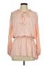 Melissa McCarthy Seven7 Pink Long Sleeve Blouse Size L - photo 1