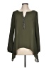 Juicy Couture 100% Polyester Green Long Sleeve Blouse Size L - photo 1