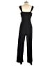 Shape FX Solid Black Jumpsuit Size 8 - photo 2