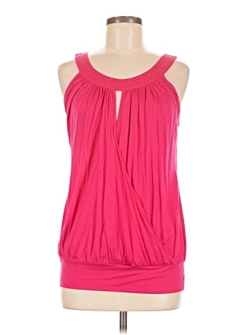 Flounce Sleeveless Blouse (view 1)