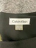 Calvin Klein Solid Black Cocktail Dress Size 12 - photo 6